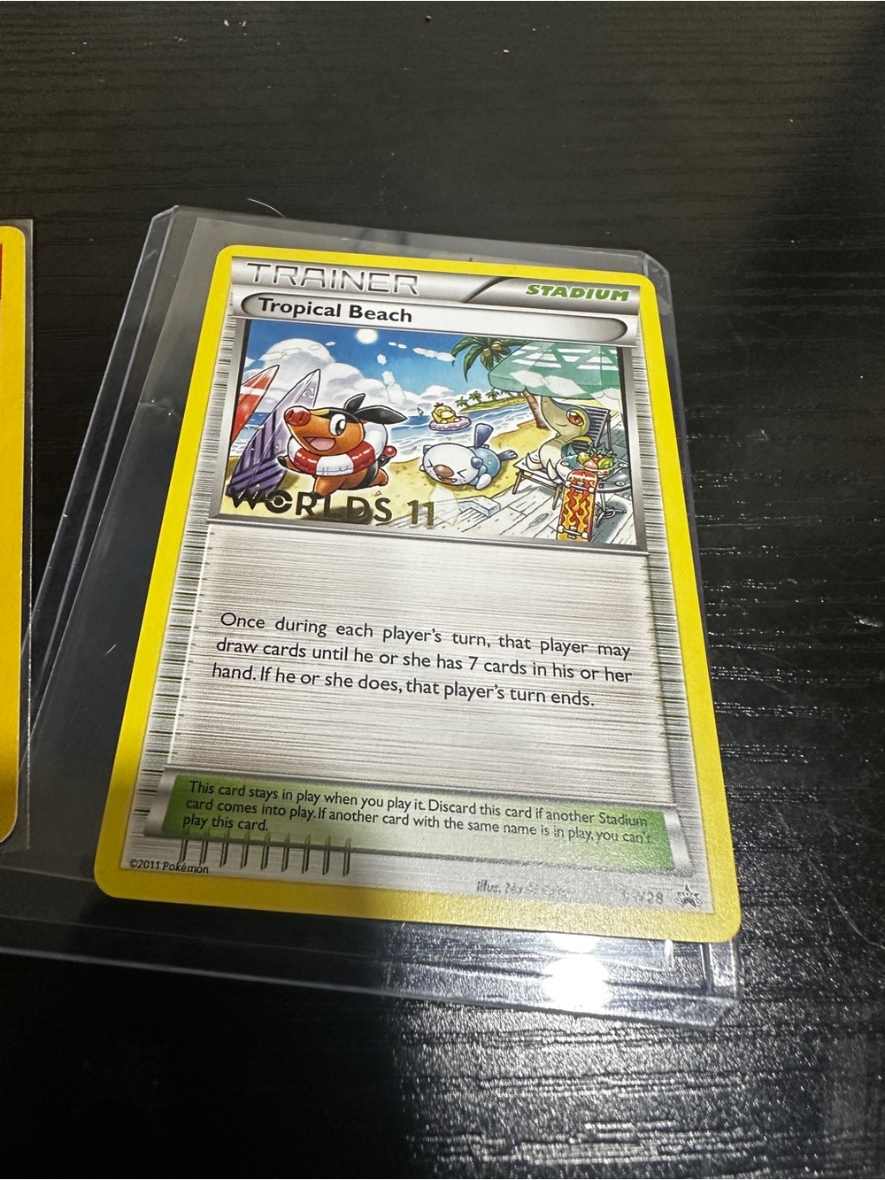 Pokemon Trainer Tropical Beach NM Card Worlds11